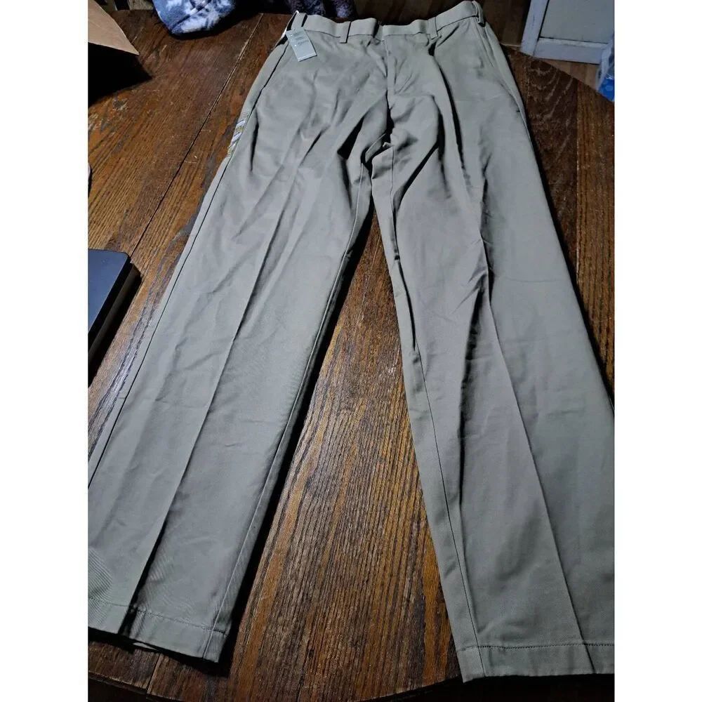 New 32x34 Dockers D3 Broker Chino Khaki Brown Comfort Waistband Cotton Pants NWT